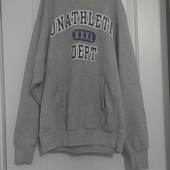 Small Vintage Steve & Barry's Unathletic Dept Mens Hoodie - Picture 2 of 5